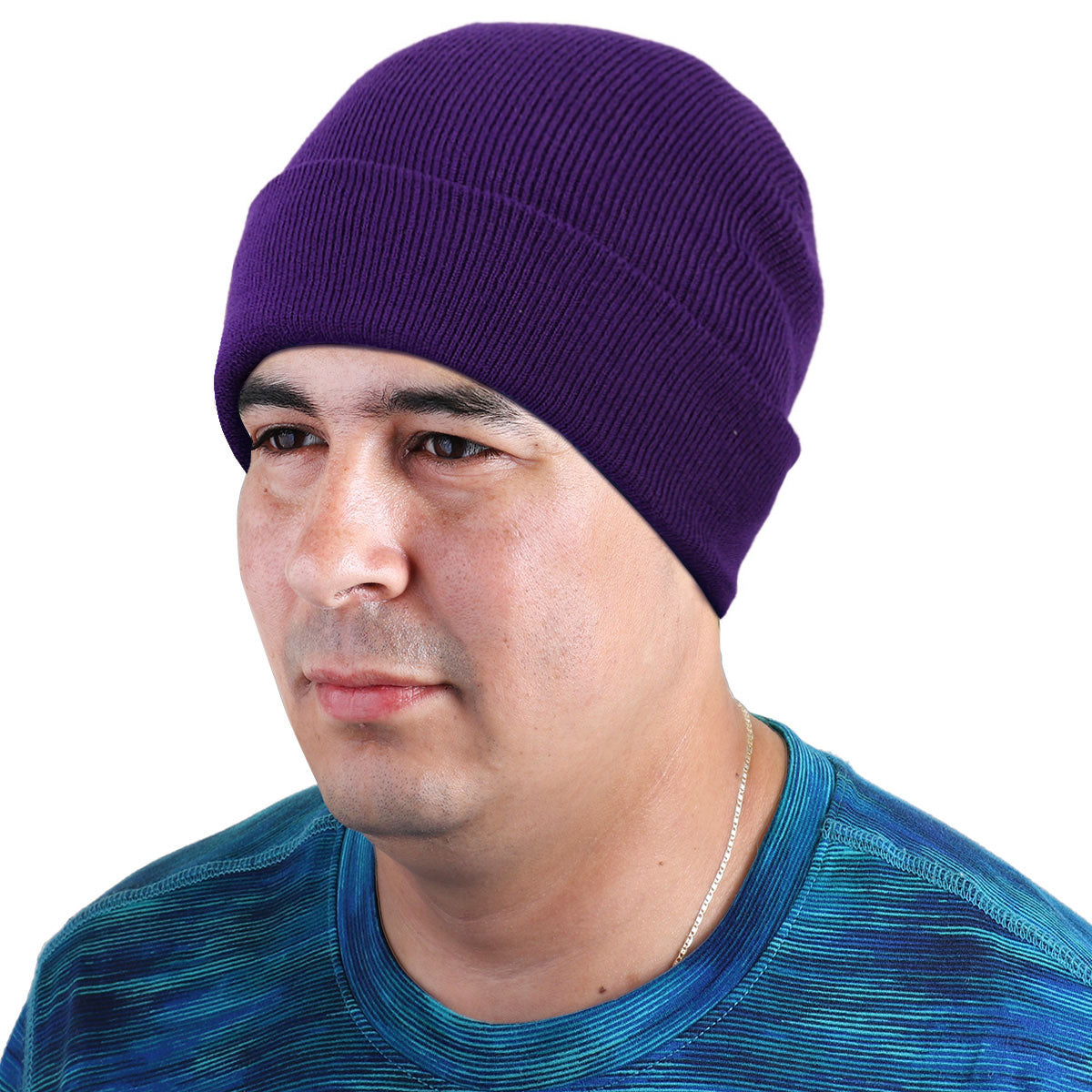 Purple beanie hat online