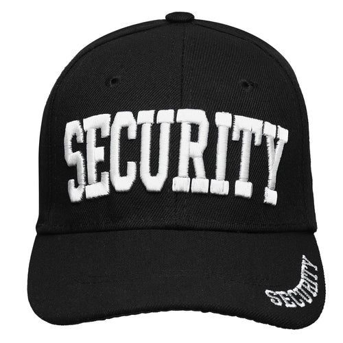 Security Baseball Cap - White