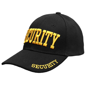 Security Baseball Cap - Gold