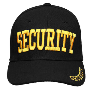 Security Baseball Cap - Gold