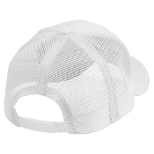 Load image into Gallery viewer, 6 Panel Trucker Hat - White