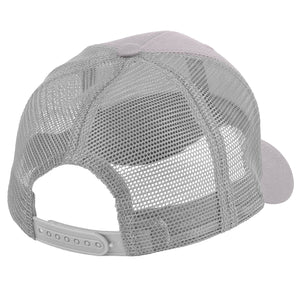 6 Panel Trucker Hat - Light Gray