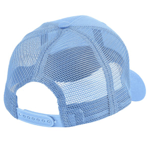 6 Panel Trucker Hat - Sky Blue