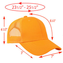 Load image into Gallery viewer, 6 Panel Trucker Hat - Gold