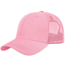 Load image into Gallery viewer, 6 Panel Trucker Hat - Pink