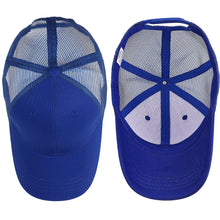 Load image into Gallery viewer, 6 Panel Trucker Hat - Royal