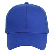 Load image into Gallery viewer, 6 Panel Trucker Hat - Royal