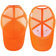 Load image into Gallery viewer, 6 Panel Trucker Hat - Orange