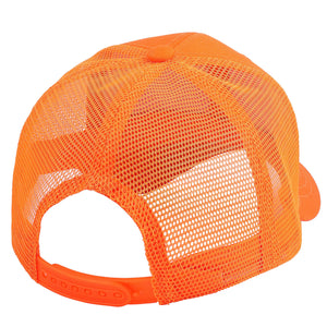 6 Panel Trucker Hat - Orange