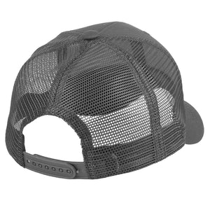 6 Panel Trucker Hat - Dark Gray