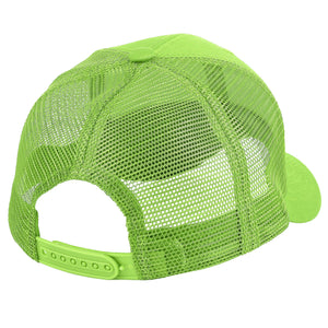 6 Panel Trucker Hat - Light Green