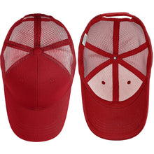 Load image into Gallery viewer, 6 Panel Trucker Hat - Burgundy