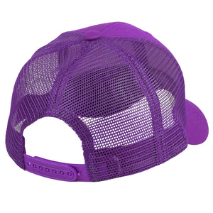 6 Panel Trucker Hat - Purple