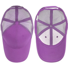 Load image into Gallery viewer, 6 Panel Trucker Hat - Lavender