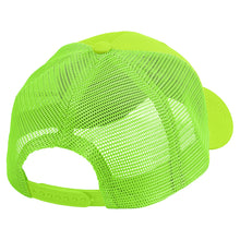 Load image into Gallery viewer, 6 Panel Trucker Hat - Neon Green