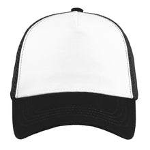 Load image into Gallery viewer, 5 Panel Trucker Hat - Black