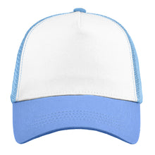 Load image into Gallery viewer, 5 Panel Trucker Hat - Sky Blue