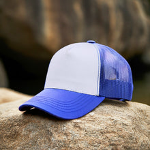 Load image into Gallery viewer, 5 Panel Trucker Hat - Royal