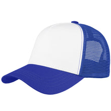 Load image into Gallery viewer, 5 Panel Trucker Hat - Royal