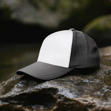 Load image into Gallery viewer, 5 Panel Trucker Hat - Dark Gray