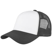 Load image into Gallery viewer, 5 Panel Trucker Hat - Dark Gray