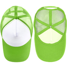 Load image into Gallery viewer, 5 Panel Trucker Hat - Light Green