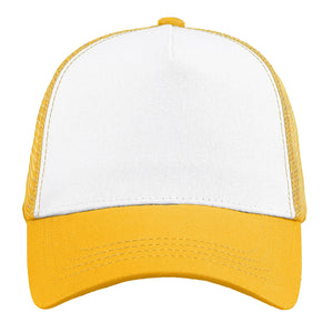 5 Panel Trucker Hat - Yellow