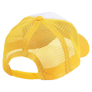 5 Panel Trucker Hat - Yellow