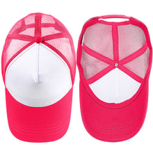 Load image into Gallery viewer, 5 Panel Trucker Hat - Hot Pink