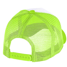 Load image into Gallery viewer, 5 Panel Trucker Hat - Neon Green