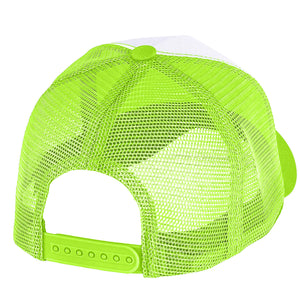 5 Panel Trucker Hat - Neon Green