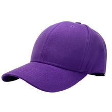 Load image into Gallery viewer, 12-Pack Baseball Dad Cap Velcro Strap Adjustable Size - Purple