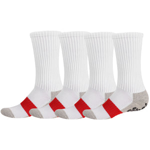 Falari Athletic Socks Sport Running Calf Socks - White