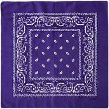 Load image into Gallery viewer, 12-Pack Bandana Headband - Dark Purple