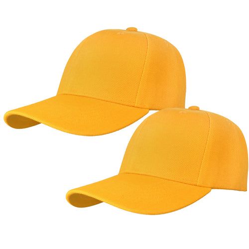 2-Pack Baseball Dad Cap Adjustable Size Perfect for Running Workouts and Outdoor Activities