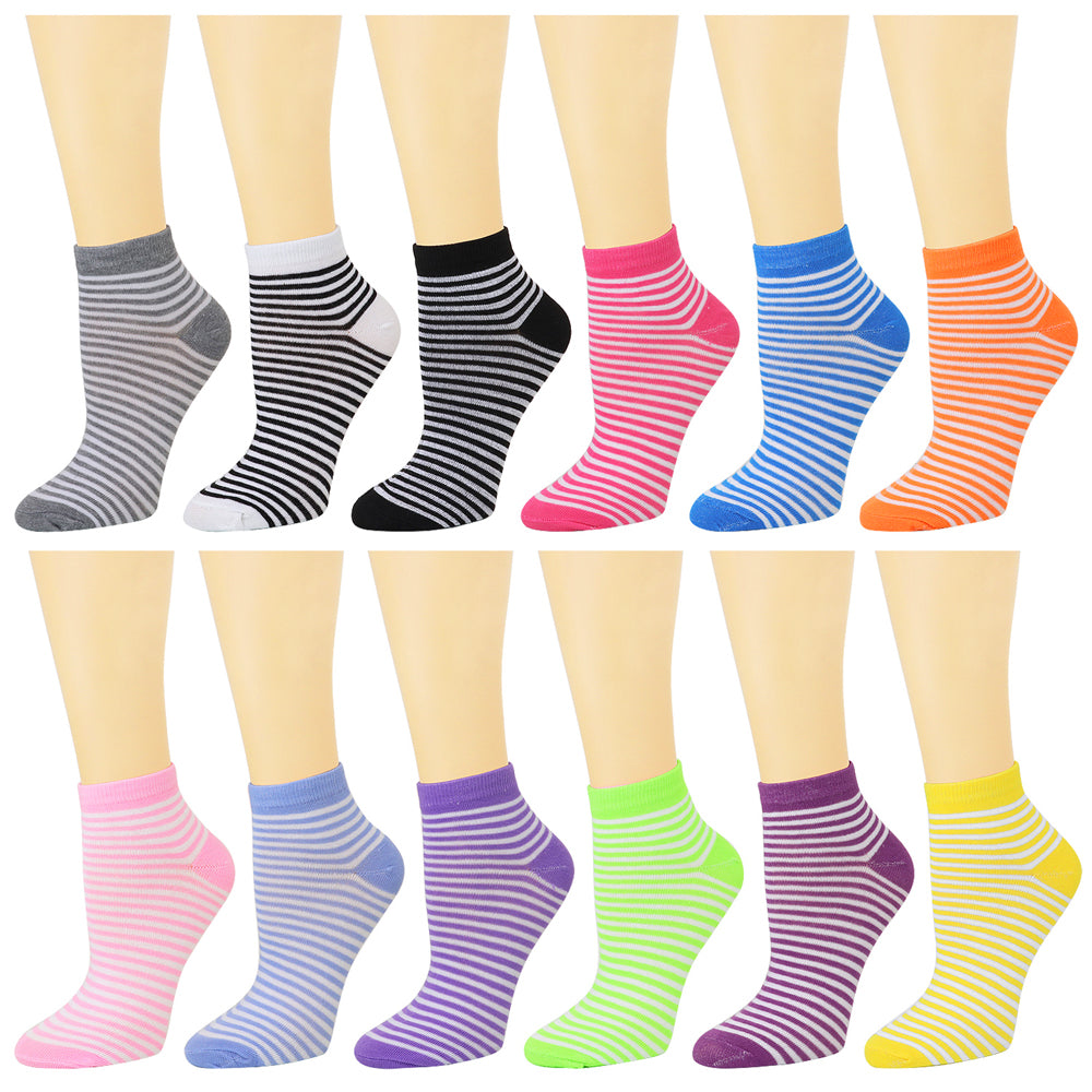 Ankle Socks 12-Pack For Women