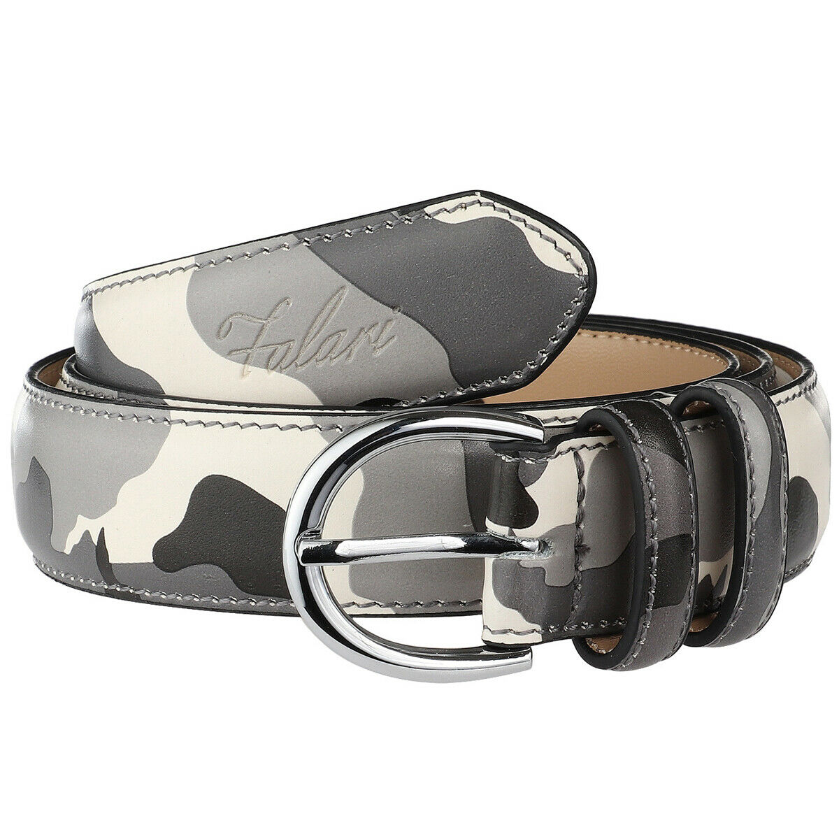 Buy Falari Women Genuine Leather Belt Fashion Dress Belt With Single Prong  Buckle 6028-LightBrown-M at